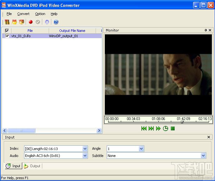 Winxmedia DVD iPod Video Converter,Winxmedia DVD iPod Video Converter下载,DVD转iPod